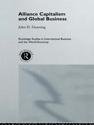 cover image of Alliance Capitalism and Global Business